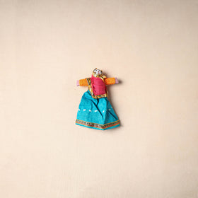 Multicolor - Rajasthani Puppet Couple Handmade Magnet (Set of 2) 25
