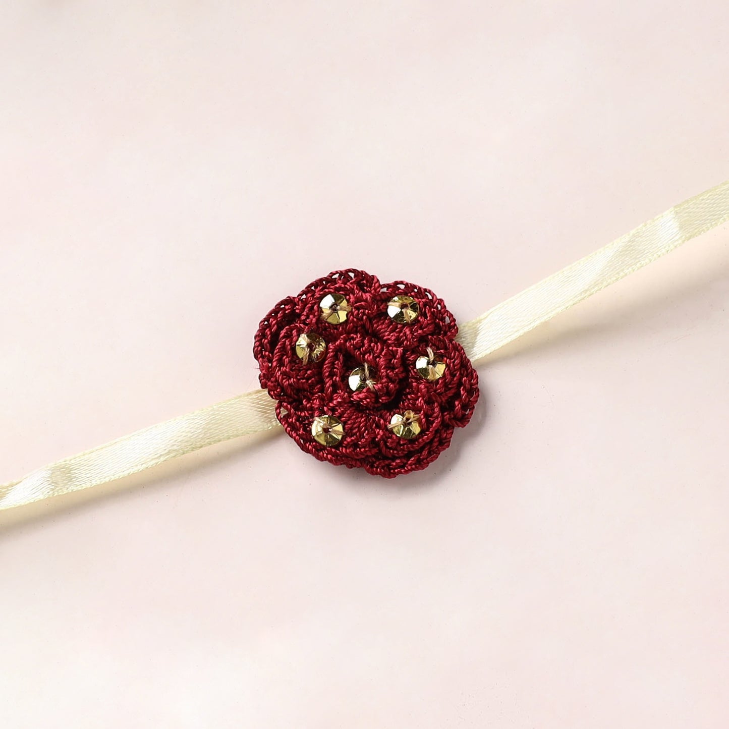 Flower - Handmade Crochet Work Rakhi 76