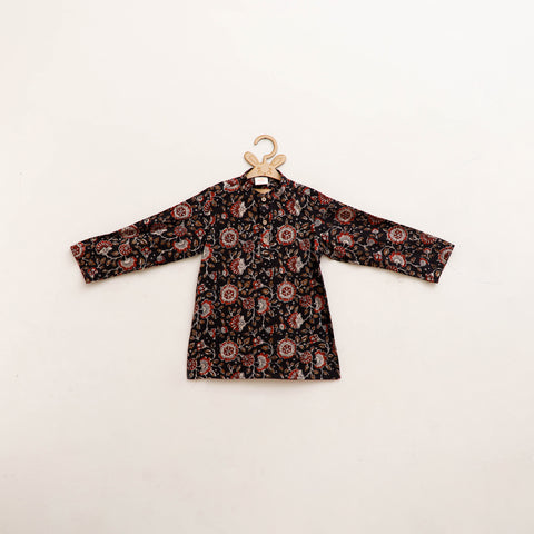 Kids Pure Cotton  Kurta in Bagru Block Prints (3-4 Years) 102