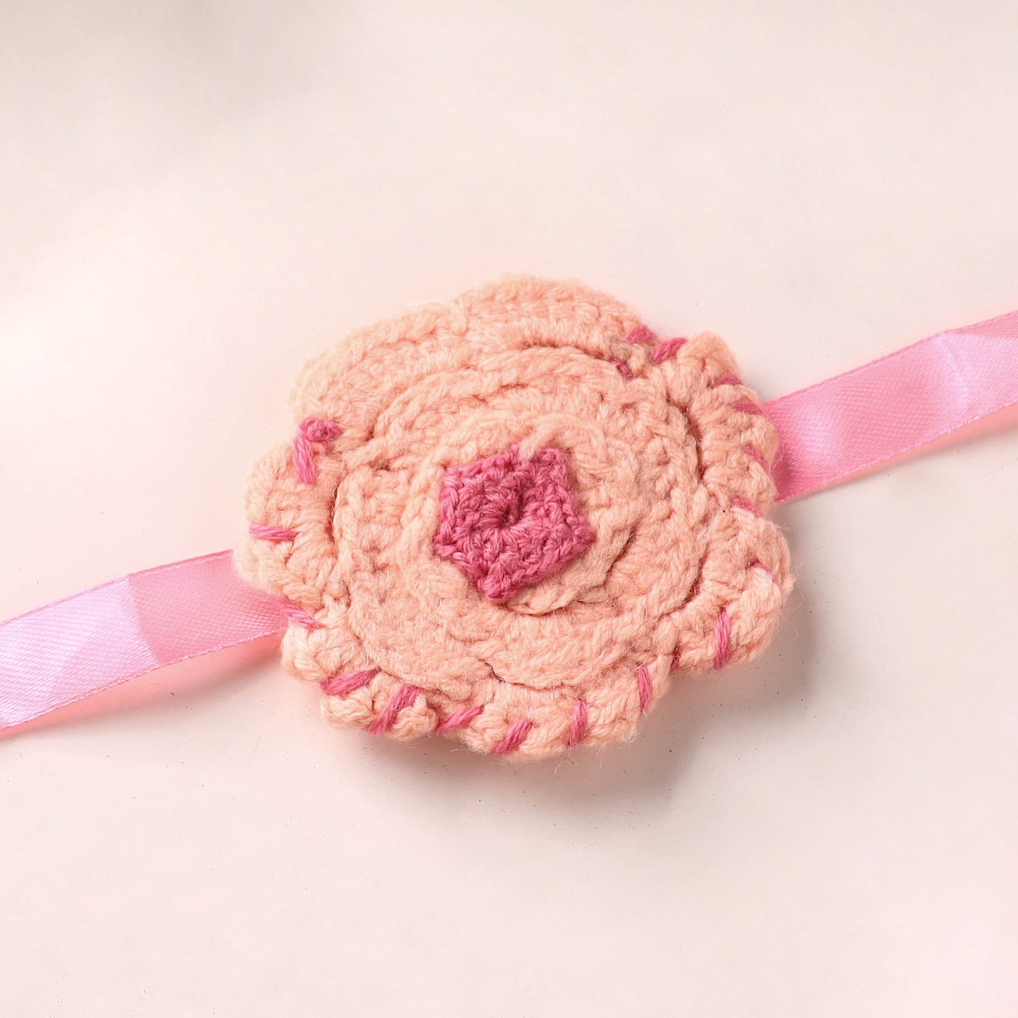 Flower - Handmade Crochet Work Rakhi 72