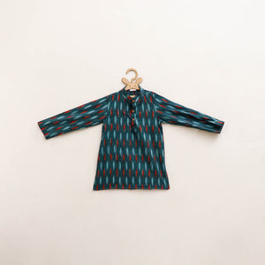 Kids Pure Cotton  Kurta in Bagru Block Prints (3-4 Years) 103