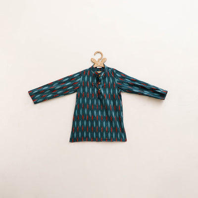 Kids Pure Cotton  Kurta in Bagru Block Prints (3-4 Years) 103