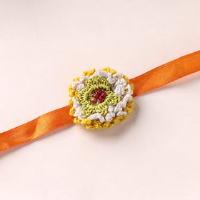 Flower - Handmade Crochet Work Rakhi 79