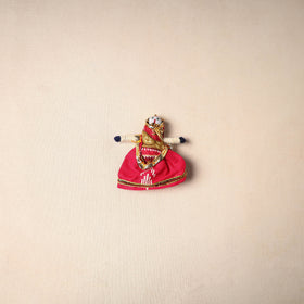 Multicolor - Rajasthani Puppet Couple Handmade Magnet (Set of 2) 27