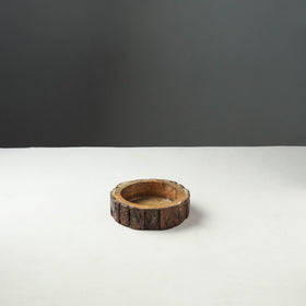 Brown - handcrafted mango wooden bowls (set of 3)