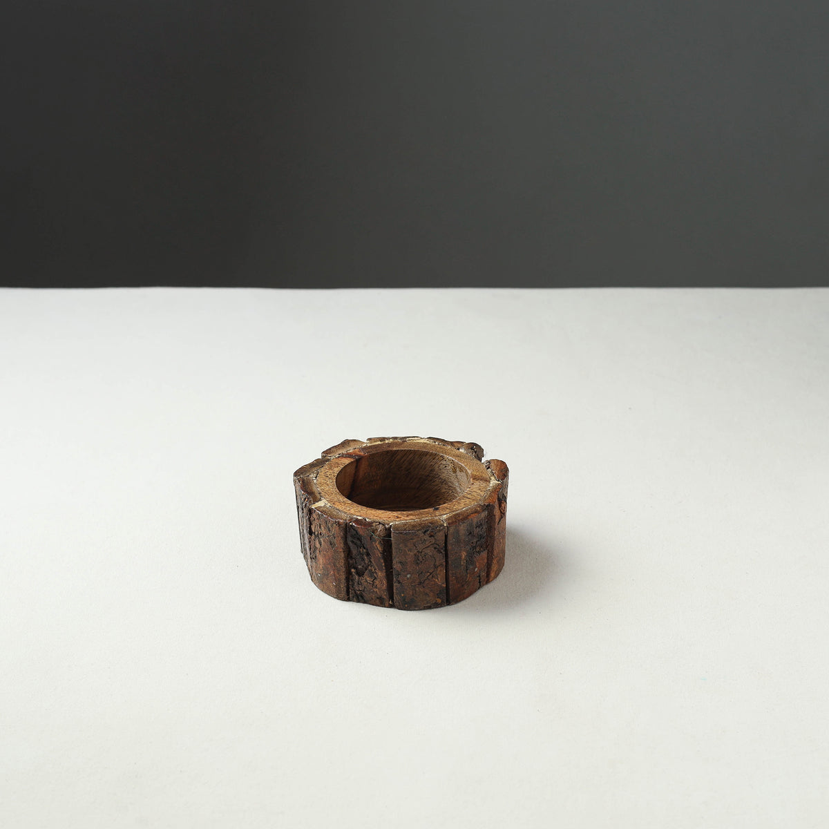 Brown - handcrafted mango wooden bowls (set of 3)