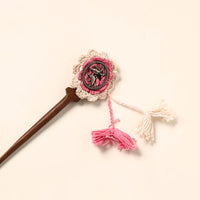 Handmade Crochet Wooden Juda Stick 15