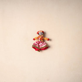 Multicolor - Rajasthani Puppet Couple Handmade Magnet (Set of 2) 32