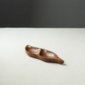 Brown - Handcrafted Sheesham Wooden Dry Fruit Tray (11 x 3 in)