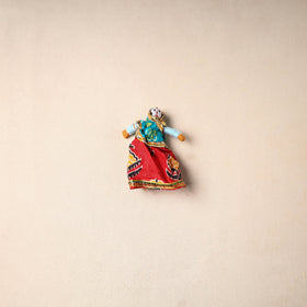 Multicolor - Rajasthani Puppet Couple Handmade Magnet (Set of 2) 32
