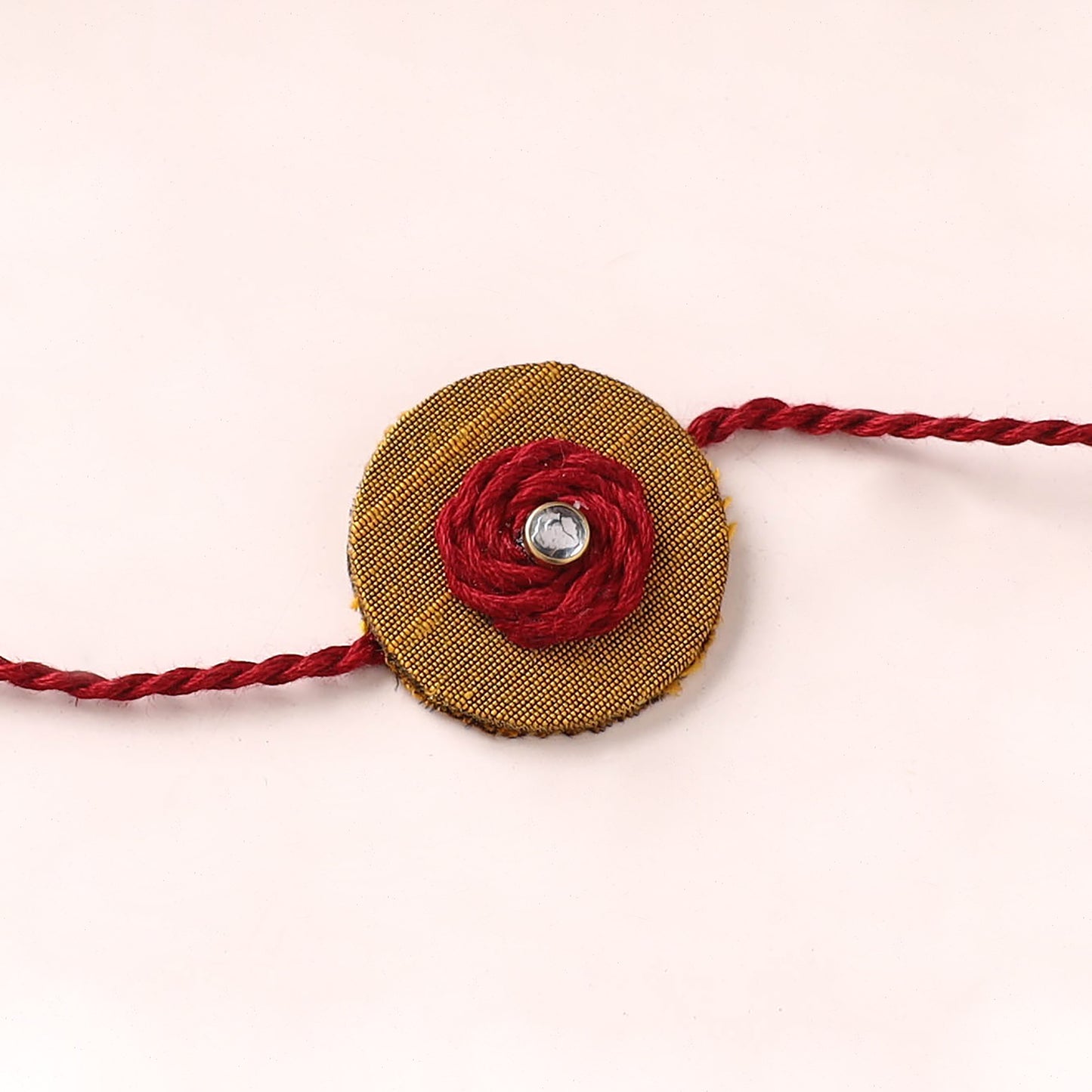 Handmade Kundan Work Rakhi 14