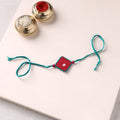 Handmade Kundan Work Rakhi 17