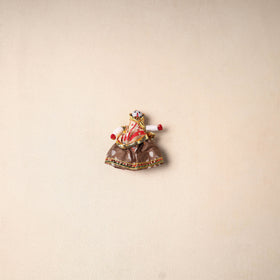 Multicolor - Rajasthani Puppet Couple Handmade Magnet (Set of 2) 33