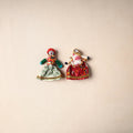 Multicolor - Rajasthani Puppet Couple Handmade Magnet (Set of 2) 34