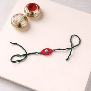 Handmade Kundan Work Rakhi 18