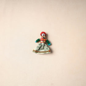 Multicolor - Rajasthani Puppet Couple Handmade Magnet (Set of 2) 34