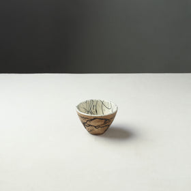 Brown - Handcrafted Mango Wooden Epoxy Resin Bowl (4 x 4 in)