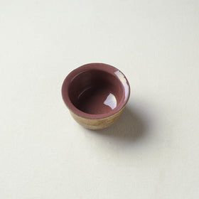 Brown - Handcrafted Mango Wooden Bowl (3 x 3 in)
