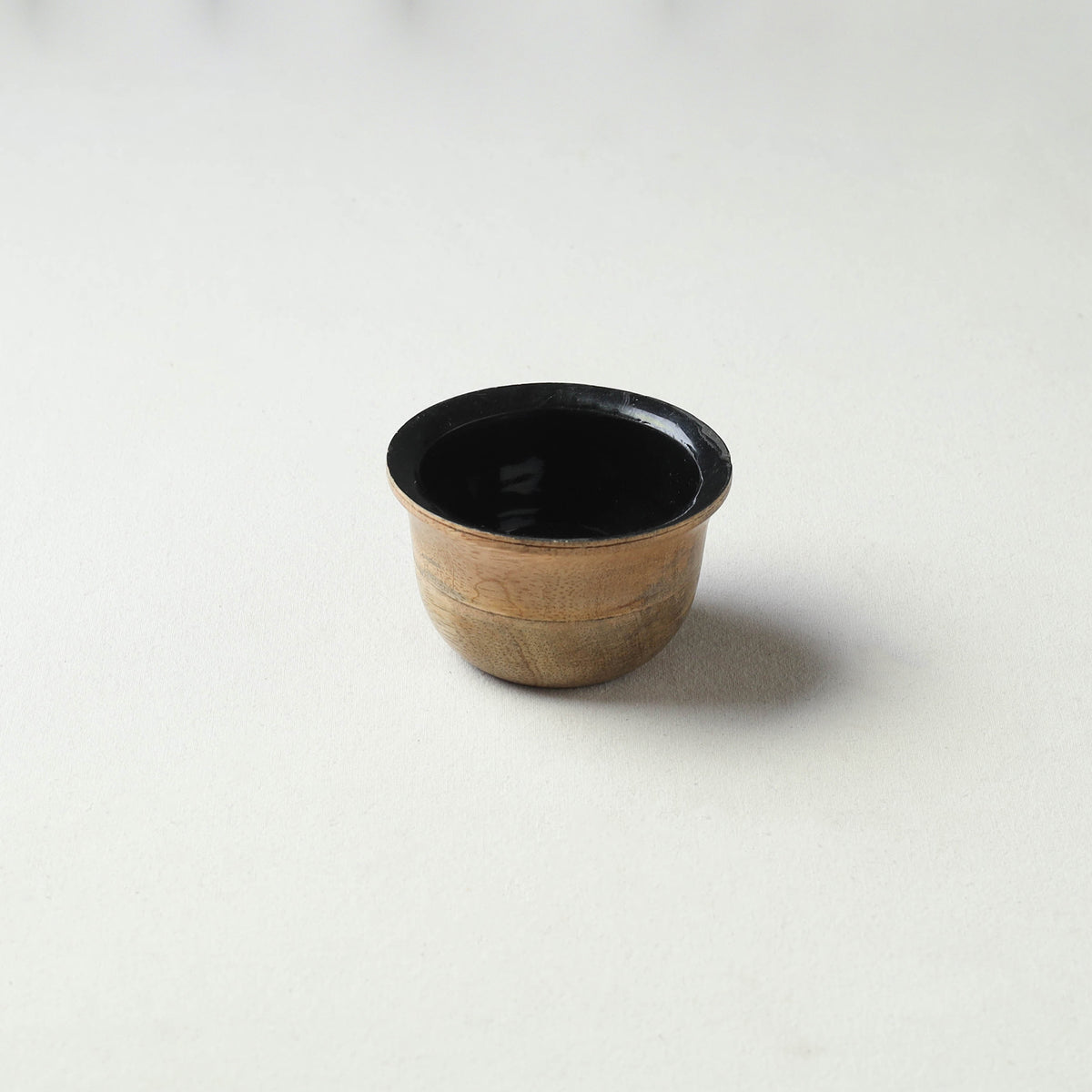 Brown - Handcrafted Mango Wooden Bowl (3 x 3 in)