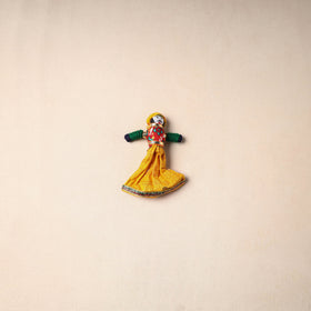 Rajasthani Puppet Couple Handmade Magnet (Set of 2) 37