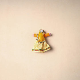 Rajasthani Puppet Couple Handmade Magnet (Set of 2) 41