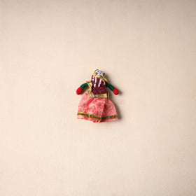 Rajasthani Puppet Couple Handmade Magnet (Set of 2) 42