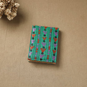 Bengal Kantha Work Handcrafted Notepad (4 x 3 in) 01