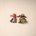 Multicolor - Rajasthani Puppet Couple Handmade Magnet (Set of 2) 43