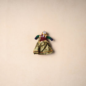 Multicolor - Rajasthani Puppet Couple Handmade Magnet (Set of 2) 43