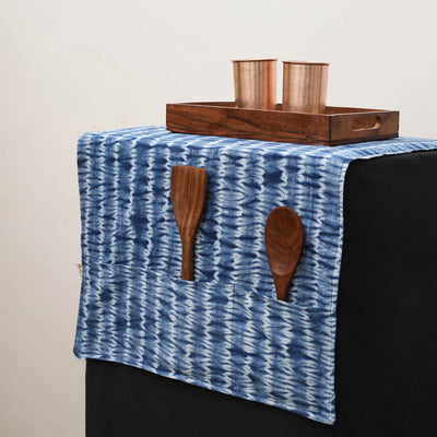 Handmade Fridge Top Cover with Multiple Pockets 08