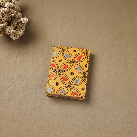 Bengal Kantha Work Handcrafted Notepad (4 x 3 in) 05