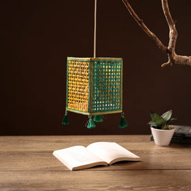 Greenkraft Handcrafted Bamboo Lantern for Home Decor 06