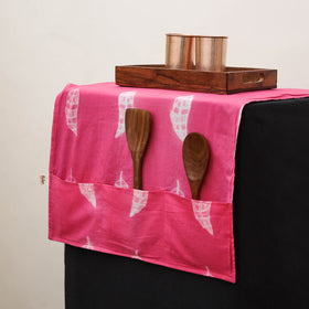 Handmade Fridge Top Cover with Multiple Pockets 09