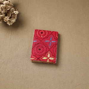 Bengal Kantha Work Handcrafted Notepad (4 x 3 in) 06