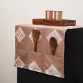 Handmade Fridge Top Cover with Multiple Pockets 10