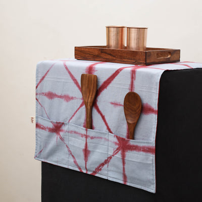 Handmade Fridge Top Cover with Multiple Pockets 11