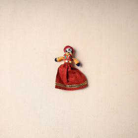 Multicolor - Rajasthani Puppet Couple Handmade Magnet (Set of 2) 45