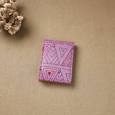 Bengal Kantha Work Handcrafted Notepad (4 x 3 in) 08
