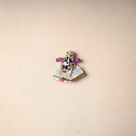 Multicolor - Rajasthani Puppet Couple Handmade Magnet (Set of 2) 45