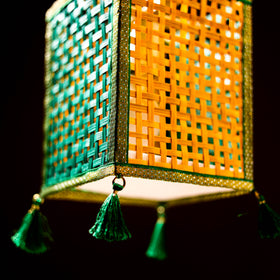 Greenkraft Handcrafted Bamboo Lantern for Home Decor 06