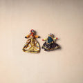 Multicolor - Rajasthani Puppet Couple Handmade Magnet (Set of 2) 46