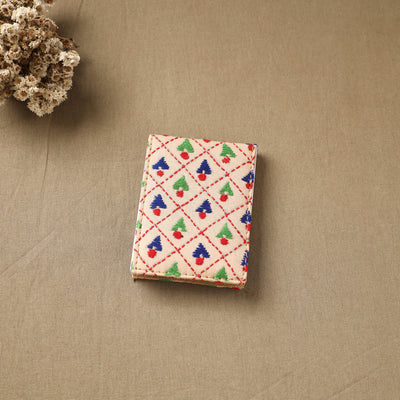 Bengal Kantha Work Handcrafted Notepad (4 x 3 in) 10