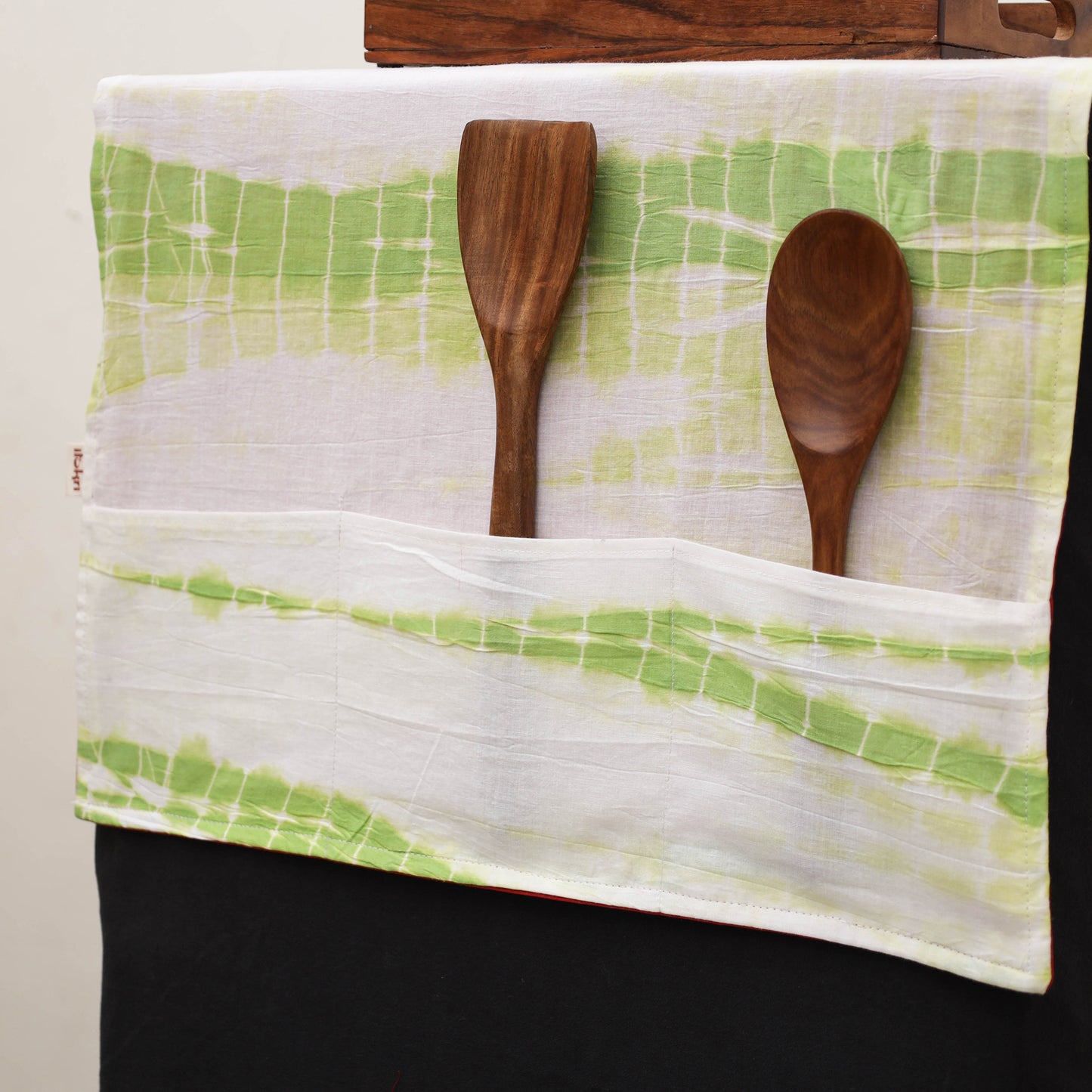 Handmade Fridge Top Cover with Multiple Pockets 13