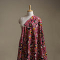 Pink - Kalamkari Printed Cotton Fabric 03