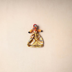 Multicolor - Rajasthani Puppet Couple Handmade Magnet (Set of 2) 46