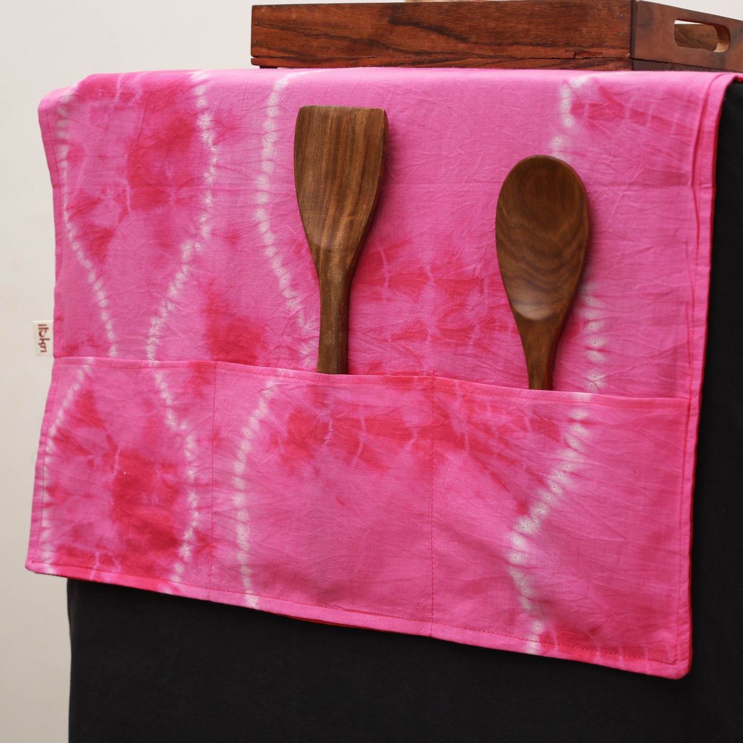 Handmade Fridge Top Cover with Multiple Pockets 14
