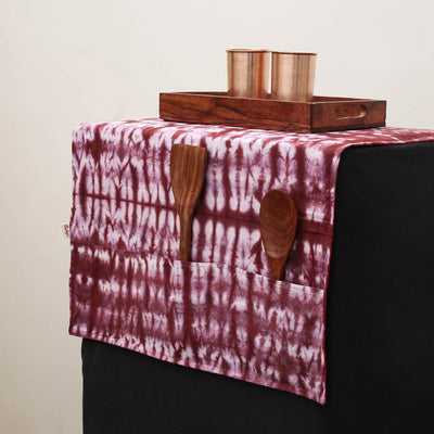 Handmade Fridge Top Cover with Multiple Pockets 15