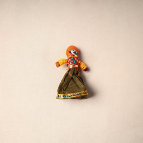 Rajasthani Puppet Couple Handmade Magnet (Set of 2) 48