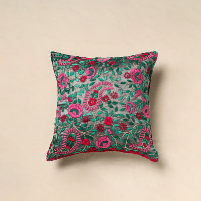 Chinon Phulkari Embroidered Cushion Cover 61