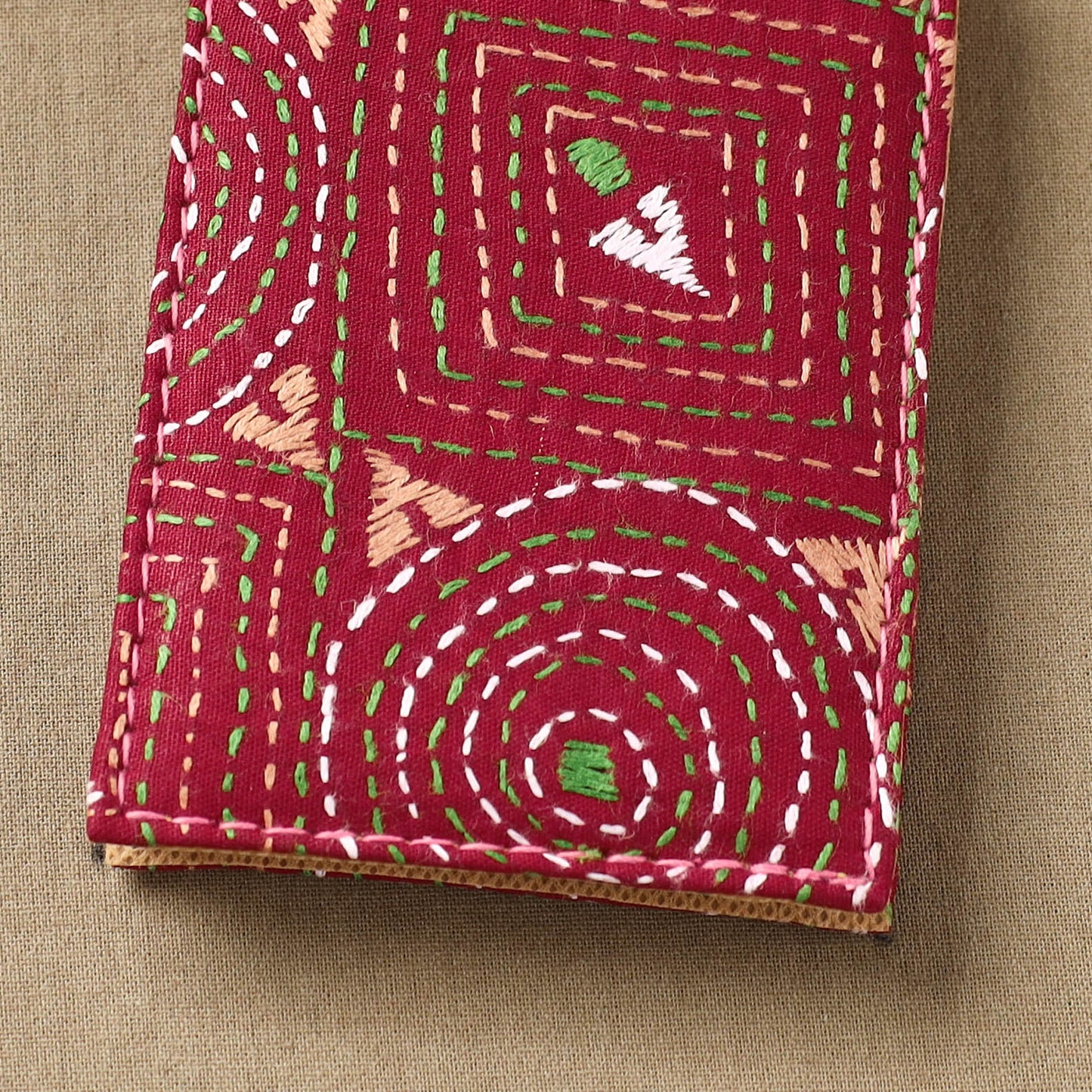 Bengal Kantha Work Handcrafted Notepad (4 x 3 in) 19